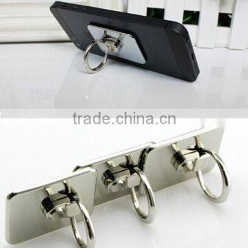 Gift logo metal hand ring stand, Portable ring holder