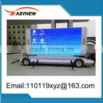 LED panel advertising trailer