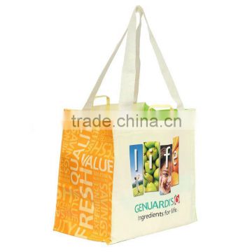 tote zipper pp non woven bag