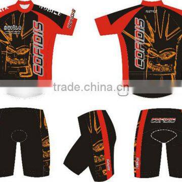 Sublimated Printing Custom Bicycle jersey