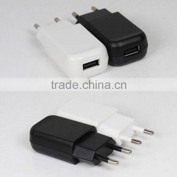 5V1A universal usb wall charger, mobile travel charger