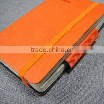 PU notebook 2016 New with elastic bands