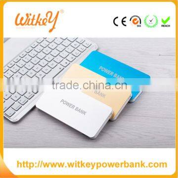 High Power Capacity 10000mAh Frosted Metal Case Portable External Power Bank Battery Charger