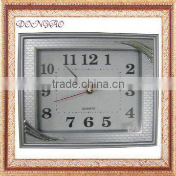 plastic fashion promotional clock