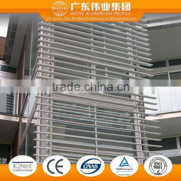 Aluminium industrial louver vents/replacement parts/aluminium interior shutters with different colors