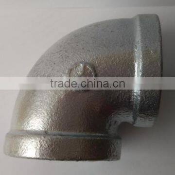 malleable galvanized cast iron pipe fittings 90 elbow