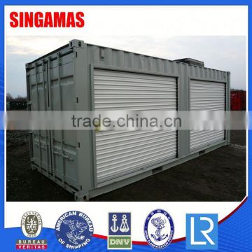 Large Metal 20ft Storage Containers Castor