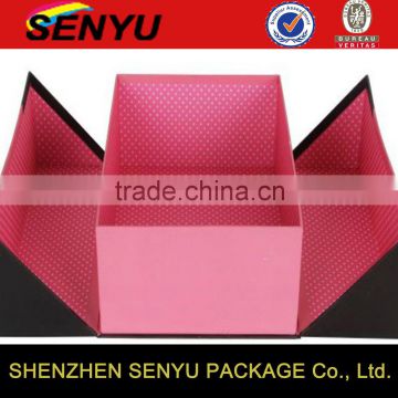 Rigid Paper Packaging Custom Made Template Cardboard Display Box