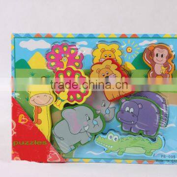 Hot New Product 2015 Animal Wooden Children Puzzle photo-3