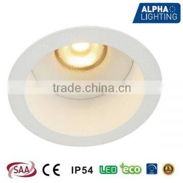 IP Rated Fixed Dimmable 7W COB LED Downlight