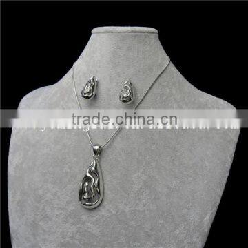 2014 wholesale statement necklace and earring models jewelry set