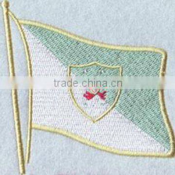 Factory supply cheap price patch,custom flag embroidery patch