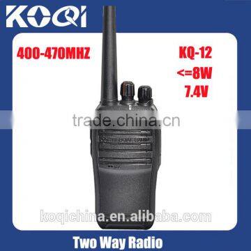 Excellent Sound 400-470MHZ KQ-12 Police Communication Equipment