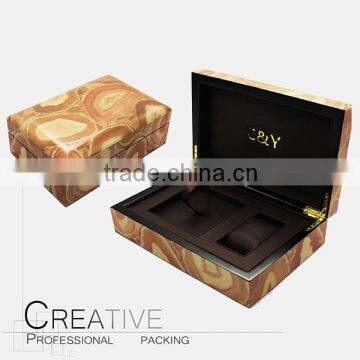 Custom printing Wooden watch packaging box