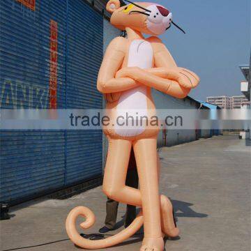 New Lifelike Standing Inflatable Pink Panther Cartoon Toy photo-4