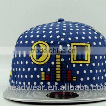 Custom snapback hats wholesale/snapback cap/plain custom snapback cap hats rope