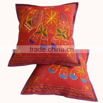 Elephant ethnic Throw Pillow Cushion Cover Set India