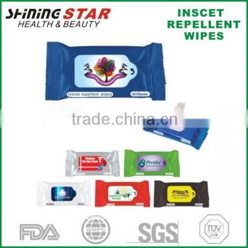 JS-05004 10pcs household insect repellent wipes