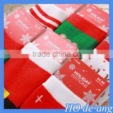 Hogift Hot Selling Baby Socks Thick Warm Terry Socks Combed Cotton Christmas Baby Socks MHo-198 photo-3