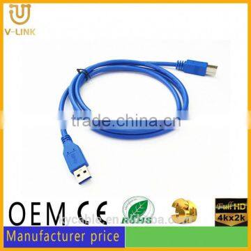 Wholesale round USB 3.0 printer cable printer cable usb 2.0 with pva jacket for computer