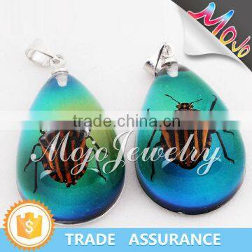 2015 New Trendy Amber Charm Pendant for Necklace Wholesale photo-2