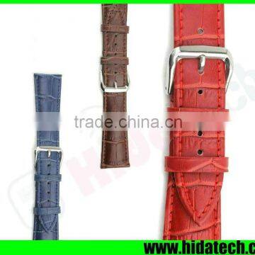 Classic style leather crocodile watch strap leather watch bands for apple watch strap