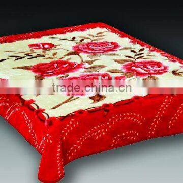 Polyester Printed 150*200cm Carved Blanket