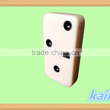 Double 6 Ivory domino packed in PVC box