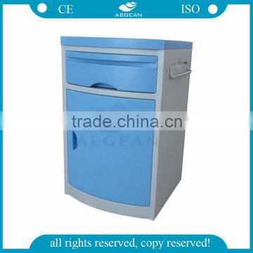 AG-BC005 CE IOS abs material hospital plastic over bed cabinet locker