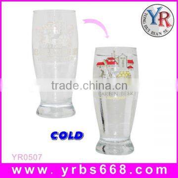 2014 new hight quality products promotional gift big glass cup