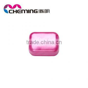 wholesale cheap loose colorful acrylic decorative hollow cube bead