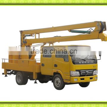 Iveco YUEJIN 14M telescopic aerial platform truck