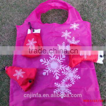 Christmas gift bag folding shopping bag