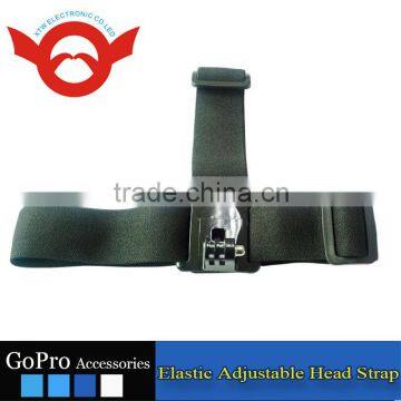 Elastic Adjustable Head Strap For GoPro Hero 3+/3/2/1, With Anti-slide Glue Like Original One, With Storage Bag GP23 photo-3