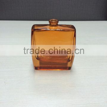 105ml orange cosmetic empty packaging glass perfume spray bottles