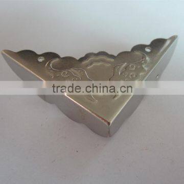 China exported decorative small metal box corner protector For wholesale