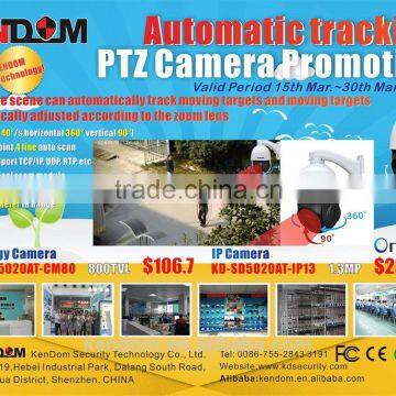 One Camera Equals to AHD TVI CVI Analog CCTV Camera 4x Zoom Security Bullet With New Auto Tracking PTZ IP Camera Available photo-4