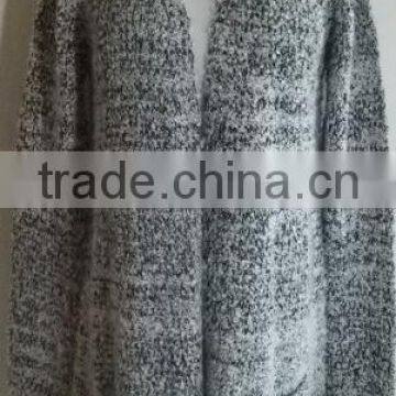 Ladeis knitted Salt and Pepper Cardigan, Sweater with pocket