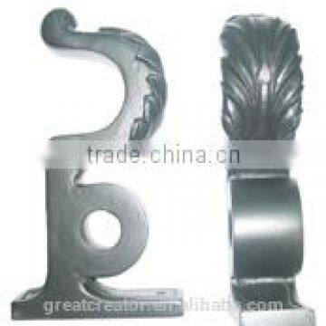 Matt Black Decorative Curtain Rod Brackets Double Curtain Rod Brackets Curtain Rod Mounting Brackets