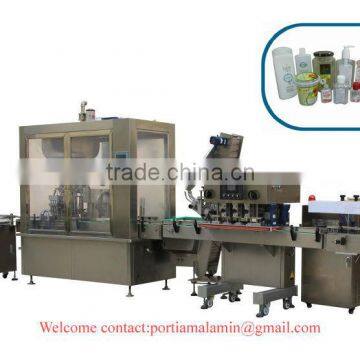 Bottle packaging line