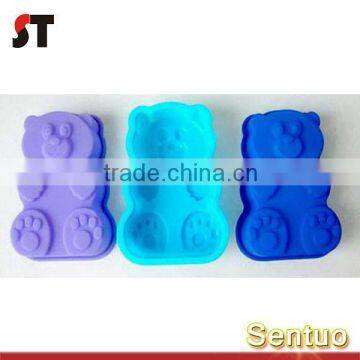 animal shaped silicone cake mould made in china