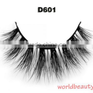 dramatic looking 3D mink fur eyelash factory price private label false eyelash