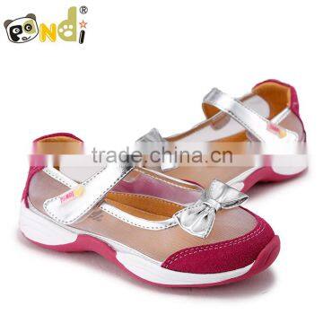 2016 Have Stock New Spring Autumn Childrne Princess Shoes With Bowknot Suede Leather High Quality Flats Shoes photo-4