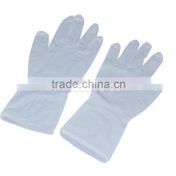 White 12 Inch Nitrile Gloves Medical Gloves