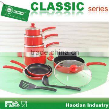 14pcs Prestige Aluminum non-stick cookware sets