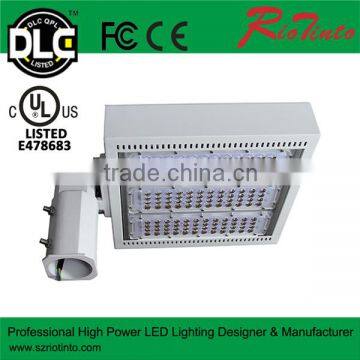 UL DLC CE ROHS certified 5 years warranty 150w led shoebox retrofit for parking lot gardens or road