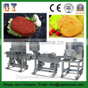 High quality high yeild low price popular hamburger meat patties machine