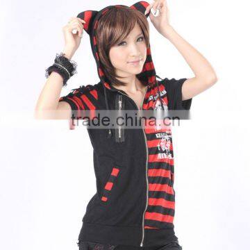 Visual KEI Punk Cross Gothic t-shirt top coat cosplay 71211