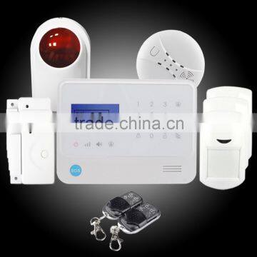 Hotest product for home security,smart wireless gsm alarm system with doorbell ring and Application