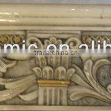 B654 resin border wall tile, resin decorative tile,resin border tile